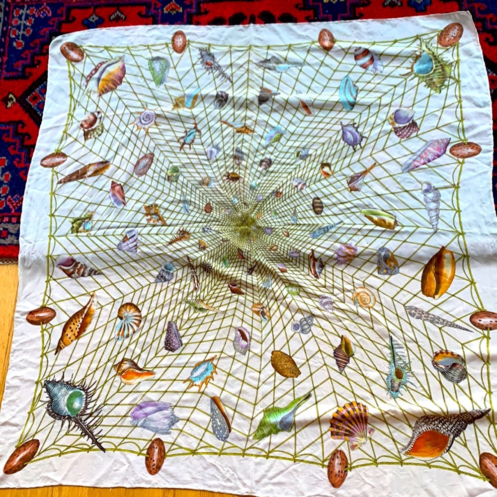 authentic, silk Gucci scarf